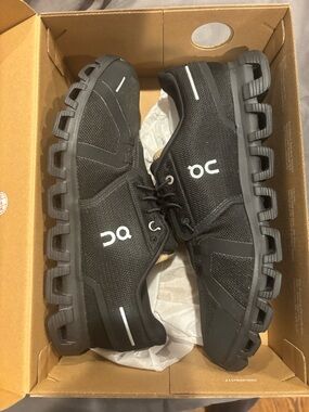 On Running Men's Black Cloud Running Shoes